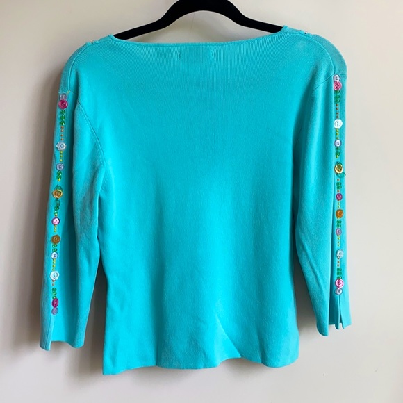 Blue Prima Bella blouse - Picture 3 of 4